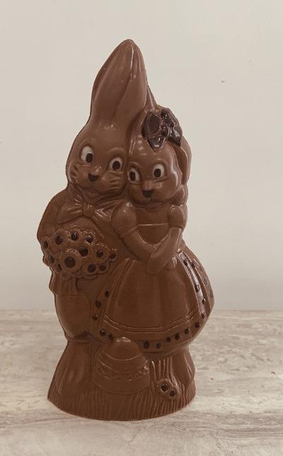 Couple lapins mariés